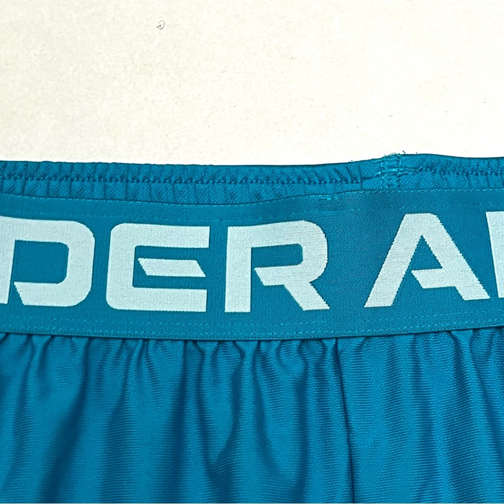 Under Armour Turquoise Athletic Shorts Size 1X - Picture 3 of 7